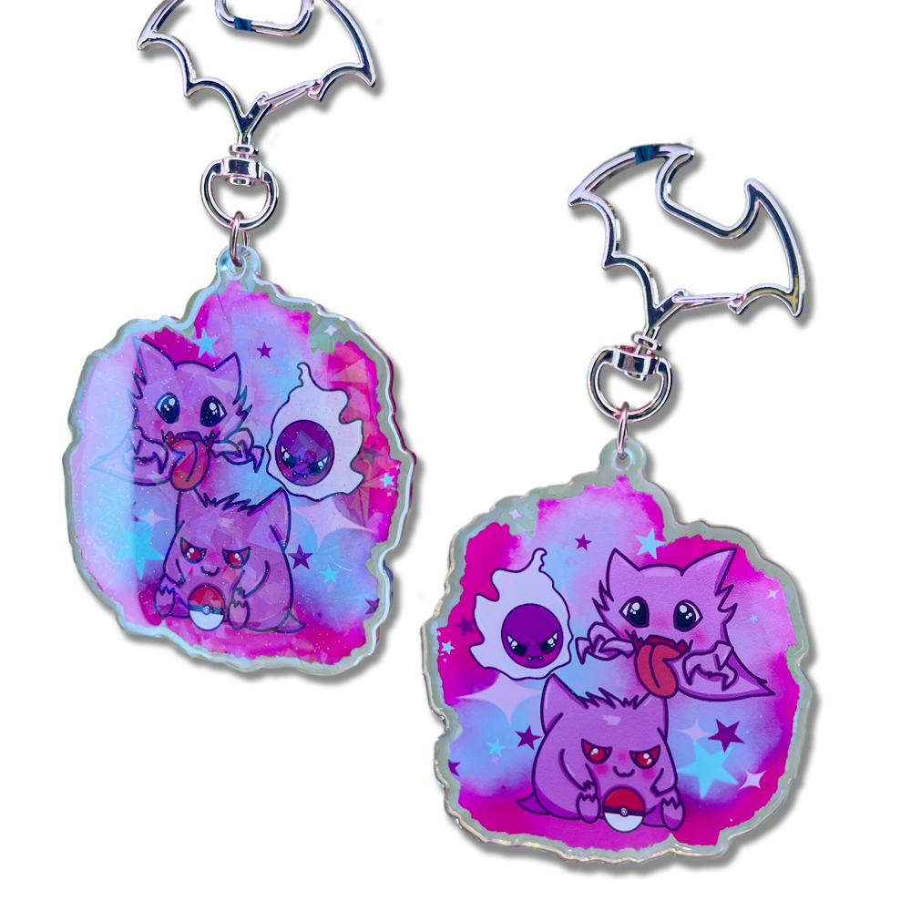 Ghost Geng Acrylic Keychain
