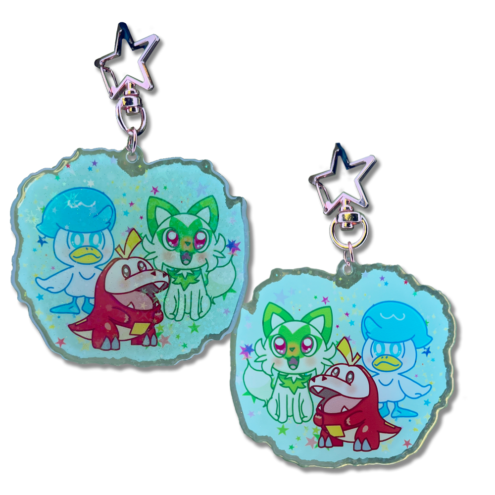 Gen 9 starters Keychain