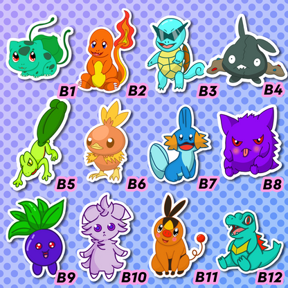 3 inch Vinyl Stickers (Made in house)