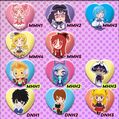 Heart Shaped Buttons