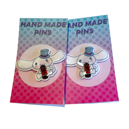 Handmade 'rio x energy drink pins