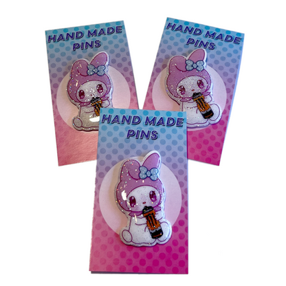 Handmade 'rio x energy drink pins