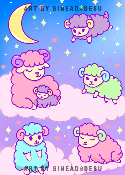 Sleepy Lambs