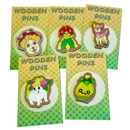 Wooden Pins